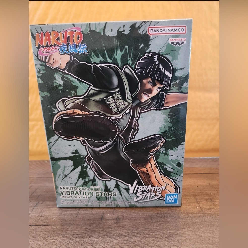 Banpresto Vibration Stars Naruto Shippuden Might Guy Action Figure